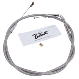 T04 - cable de tirage et de retour 1996-2015 softail, 1996-2017 dyna, 1996-2001 touring a carburateur & 2007 au present sport...