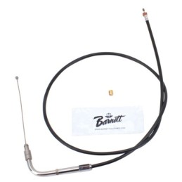 T04 - cable de tirage et de retour 1996-2015 softail, 1996-2017 dyna, 1996-2001 touring a carburateur & 2007 au present sport...