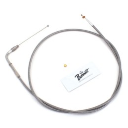 T04 - cable de tirage et de retour 1996-2015 softail, 1996-2017 dyna, 1996-2001 touring a carburateur & 2007 au present sport...
