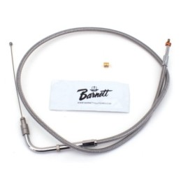 T04 - cable de tirage et de retour 1996-2015 softail, 1996-2017 dyna, 1996-2001 touring a carburateur & 2007 au present sport...