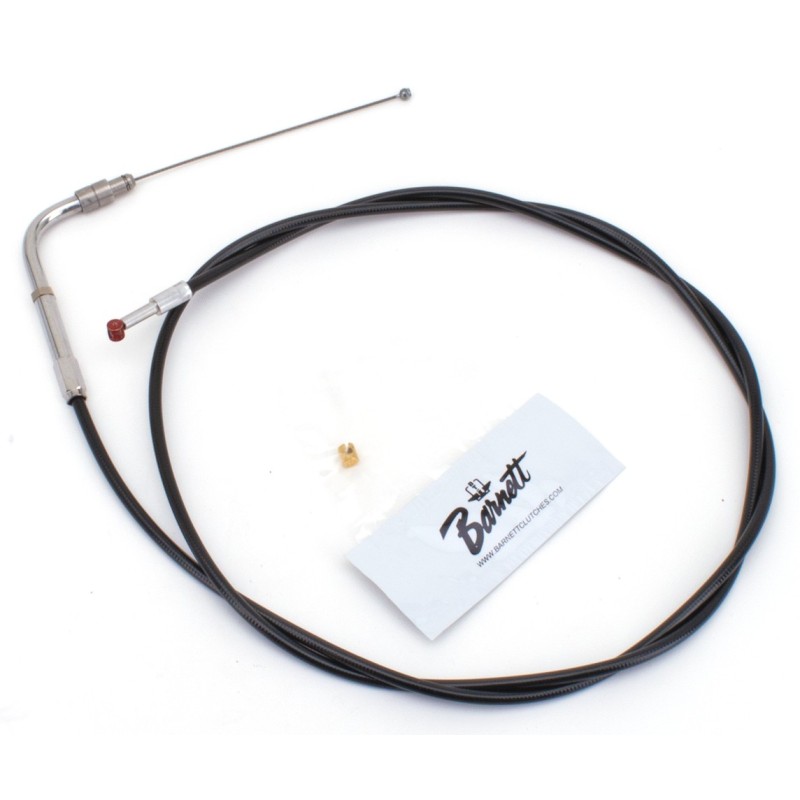 T04 - cable de tirage et de retour 1996-2015 softail, 1996-2017 dyna, 1996-2001 touring a carburateur & 2007 au present sport...