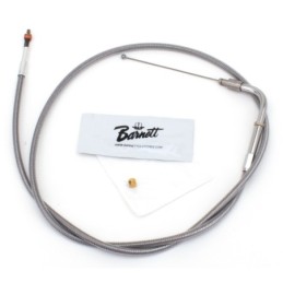 T04 - cable de tirage et de retour 1996-2015 softail, 1996-2017 dyna, 1996-2001 touring a carburateur & 2007 au present sport...