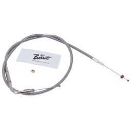 T04 - cable de tirage et de retour 1996-2015 softail, 1996-2017 dyna, 1996-2001 touring a carburateur & 2007 au present sport...