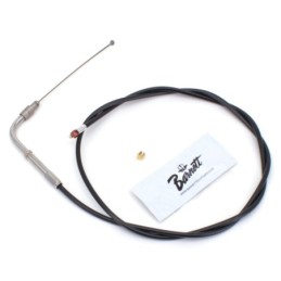 T04 - cable de tirage et de retour 1996-2015 softail, 1996-2017 dyna, 1996-2001 touring a carburateur & 2007 au present sport...