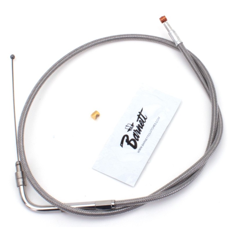 T04 - cable de tirage et de retour 1996-2015 softail, 1996-2017 dyna, 1996-2001 touring a carburateur & 2007 au present sport...