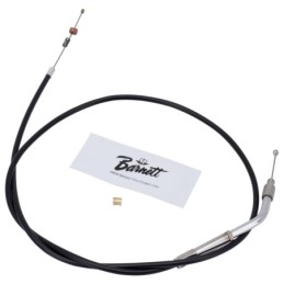 T04 - cable de tirage et de retour 1996-2015 softail, 1996-2017 dyna, 1996-2001 touring a carburateur & 2007 au present sport...
