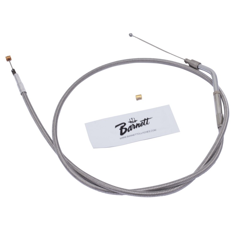 T04 - cable de tirage et de retour 1996-2015 softail, 1996-2017 dyna, 1996-2001 touring a carburateur & 2007 au present sport...