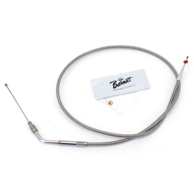T04 - cable de tirage et de retour 1996-2015 softail, 1996-2017 dyna, 1996-2001 touring a carburateur & 2007 au present sport...