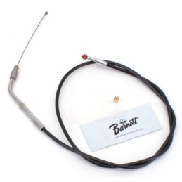 T04 - cable de tirage et de retour 1996-2015 softail, 1996-2017 dyna, 1996-2001 touring a carburateur & 2007 au present sport...