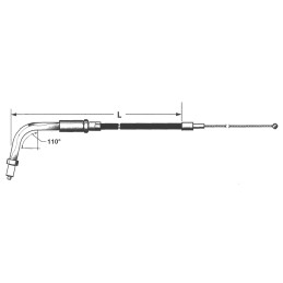 T08 -cable de tirage et de retour 2002-2017 v-rod 232509