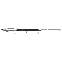 T09 - cable de tirage et de retour 1996-1998 buell 236470