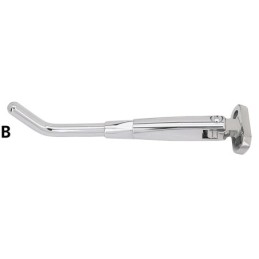 Bequilles reglables chromees 055093
