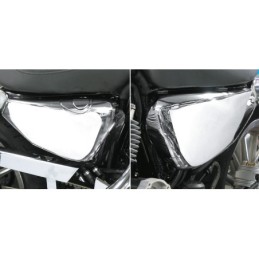 Caches chromes pour sportster 301015