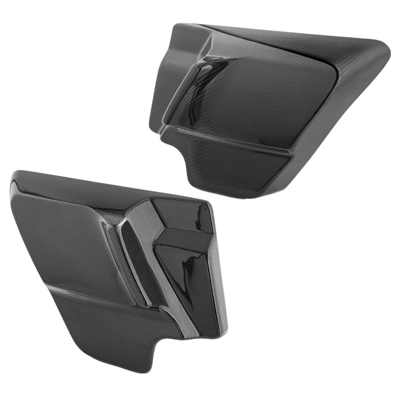 Caches lateraux en carbone arlen ness pour touring A210201