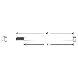 Kit bras oscillant large "wide-ass" pour softail de fin 1987-1999 236489