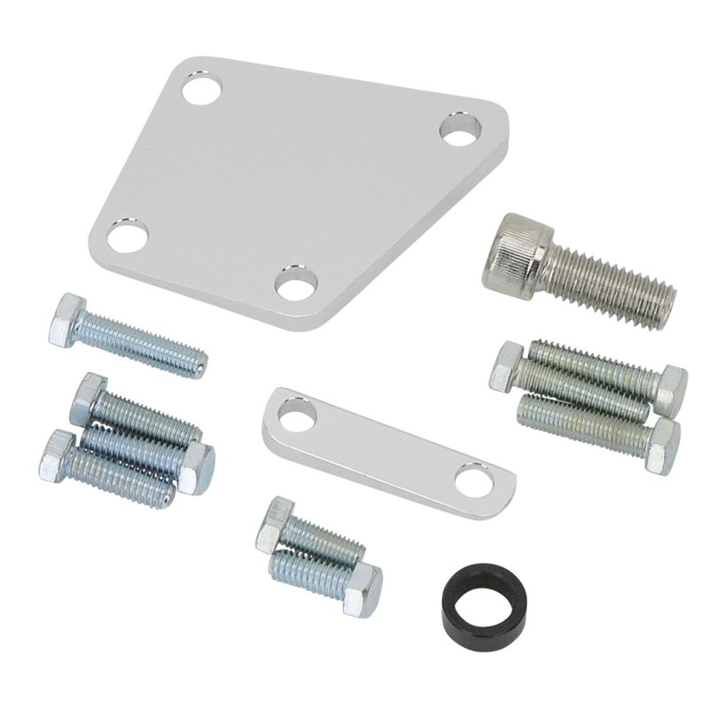 Plaque d'angle de bequille pour softail rabaissee 055202