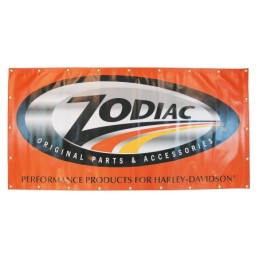 Banniere vynile avec logo zodiac 999824