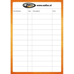 Bloc-notes zodiac 999805