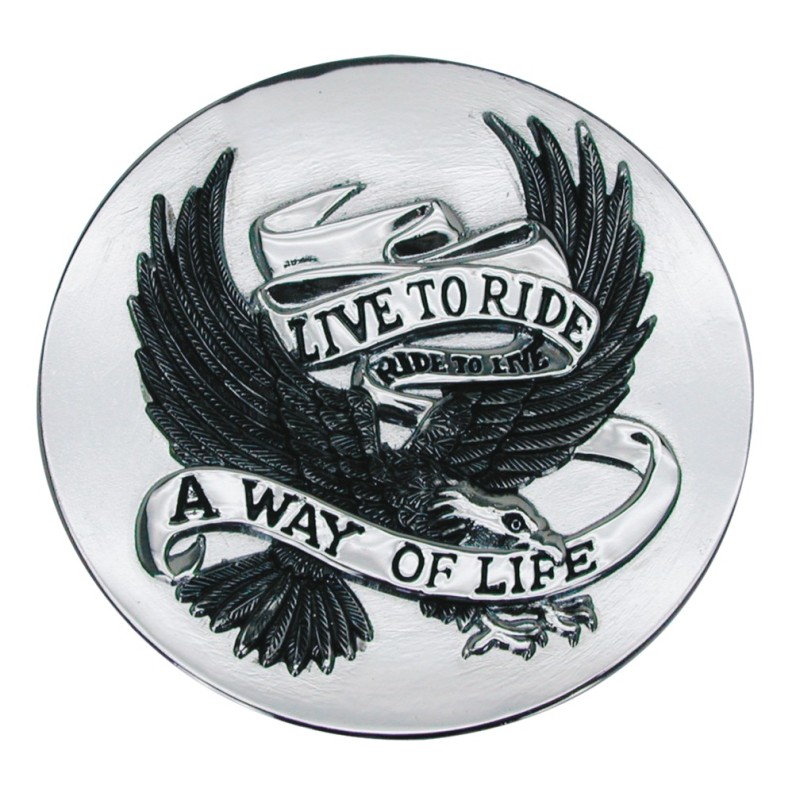 Emblemes live to ride adhesif 301733