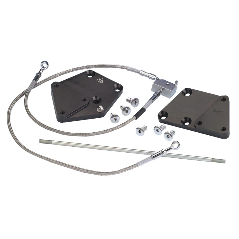 Arlen ness kit extension 3'' de commandes avancees softail A07611