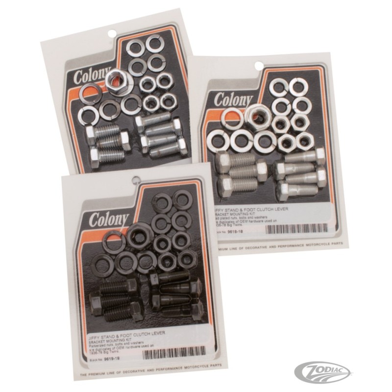Kit visserie de support de bequille et d'embrayage 781314