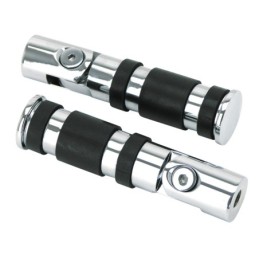Repose-pieds passager chrome articule 351366