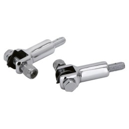 Supports de cale-pied passager chrome 346174