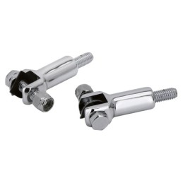 Supports de cale-pied passager chrome 346174