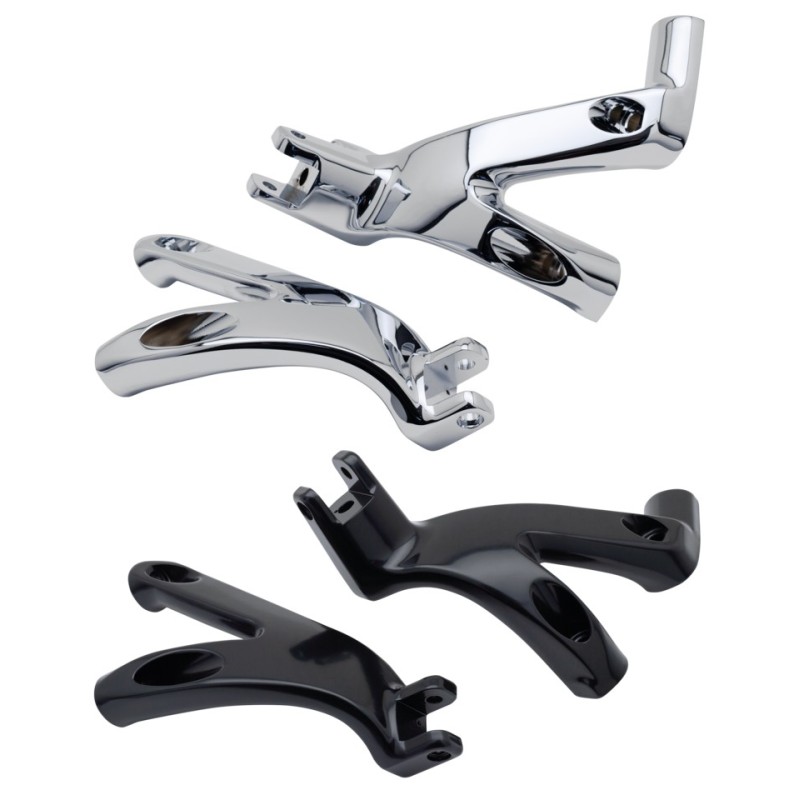 Supports de conversion plancher en repose-pieds pour milwaukee eight softail 056116