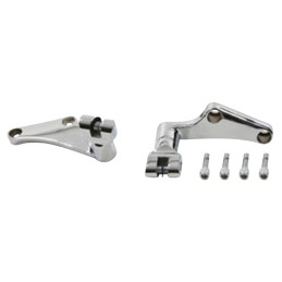 Supports de relocalisation de repose-pieds passager deluxe pour softail 749699