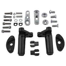Supports de repose-pieds passager réglables pour softail 745318
