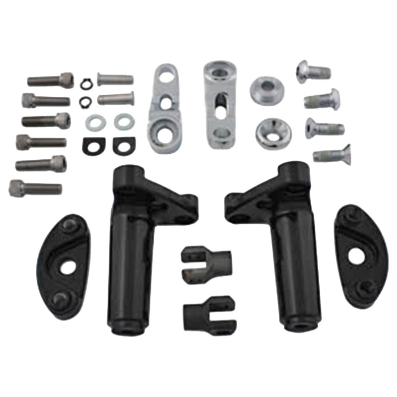 Supports de repose-pieds passager réglables pour softail 745318