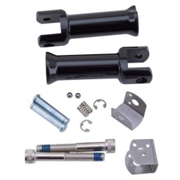 Supports de repose-pieds passagers pour milwaukee eight softail 352236