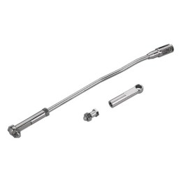 Timonerie de changement de vitesse et tige chromees pour big twin 056021