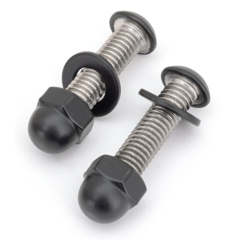 Vis de repose-pieds en inox noires 770459