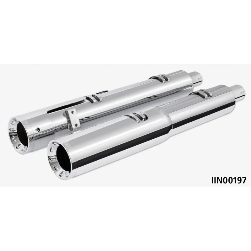 4 1/2" two-step slip-ons pour indian powerplus & thunderstroke IIN00197