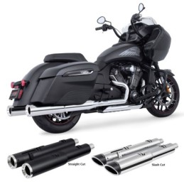 4 1/2" two-step slip-ons pour indian powerplus & thunderstroke IIN00197