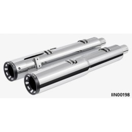 4 1/2" two-step slip-ons pour indian powerplus & thunderstroke IIN00198