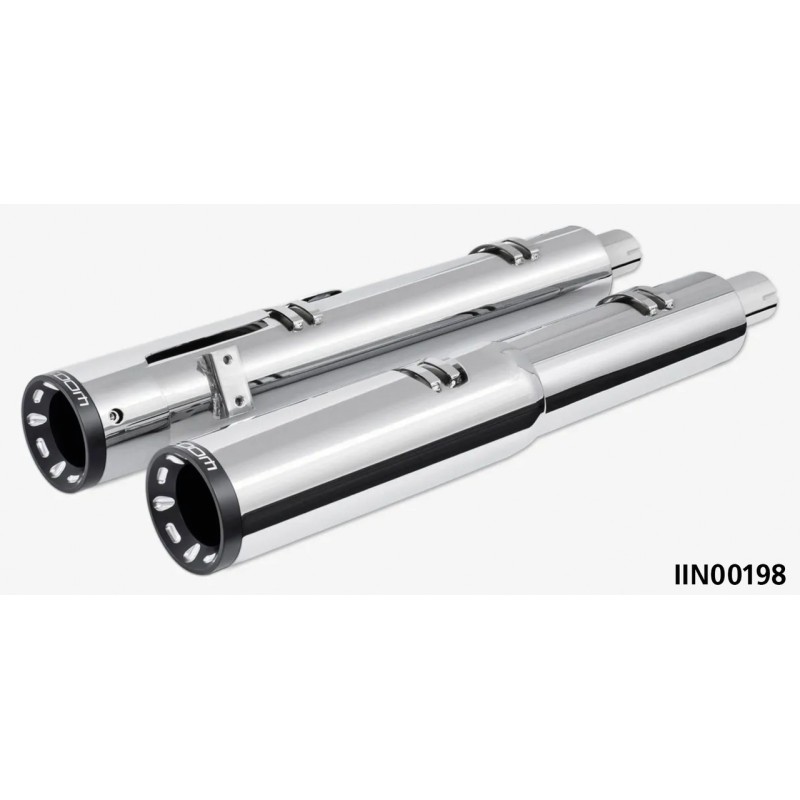 4 1/2" two-step slip-ons pour indian powerplus & thunderstroke IIN00198