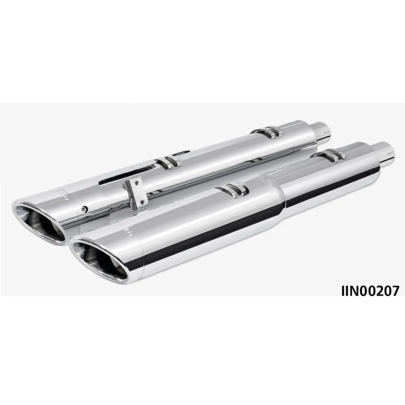 4 1/2" two-step slip-ons pour indian powerplus & thunderstroke IIN00207