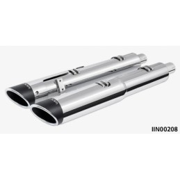 4 1/2" two-step slip-ons pour indian powerplus & thunderstroke IIN00208