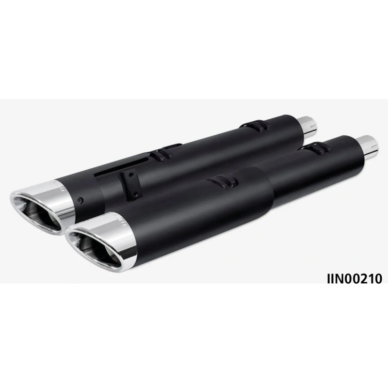 4 1/2" two-step slip-ons pour indian powerplus & thunderstroke IIN00210