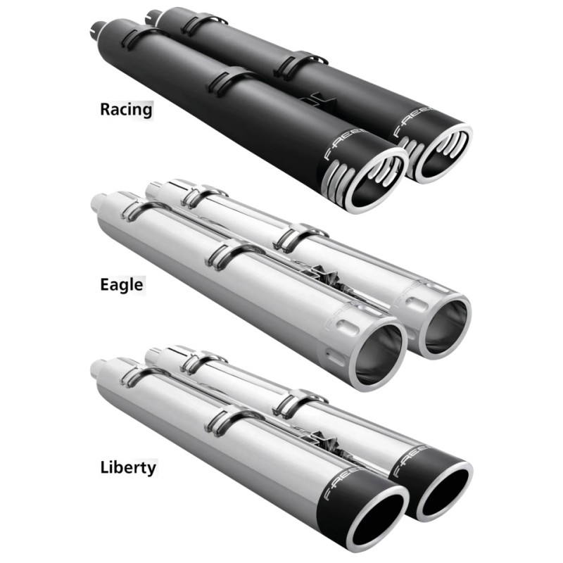 4" slip-ons pour indian powerplus & thunderstroke IIN00040