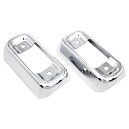 Cache support de silencieux chromés pour touring 782009