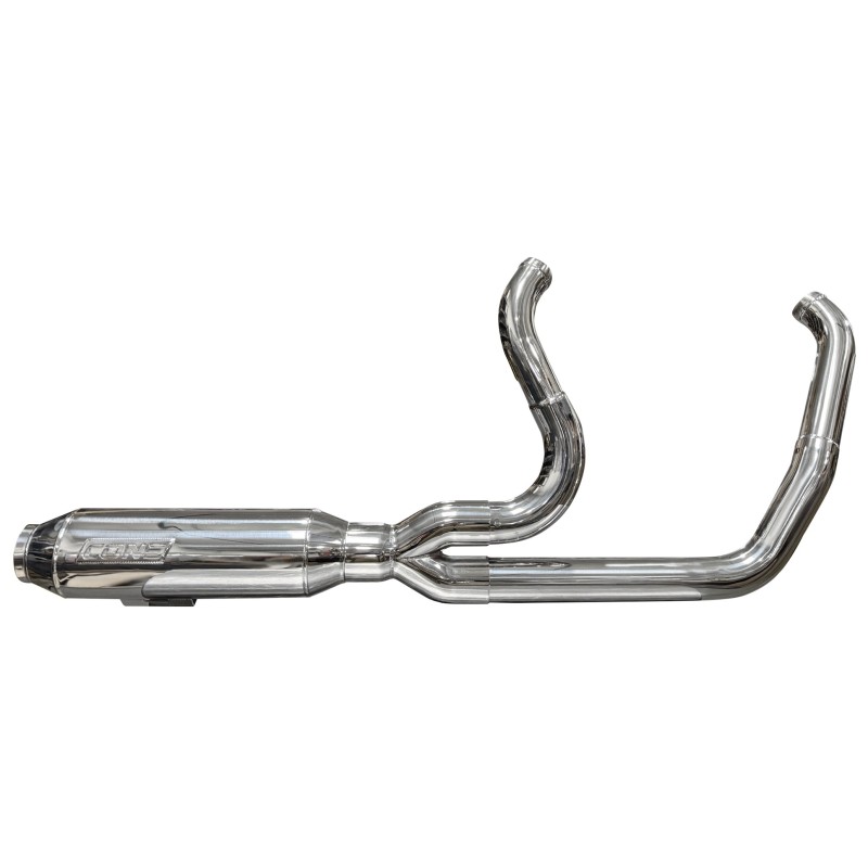 Cone performance "jesse" 2-into-1 exhausts for m8 touring 762793