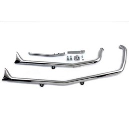 Pots drag pipes chrome upsweep fishtail 758780