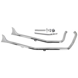 Pots drag pipes chrome upsweep fishtail 758780