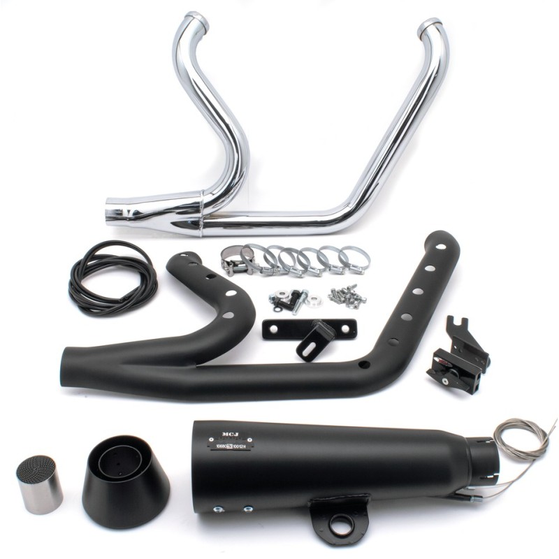Pots homologues mcj reglables 2-en-1 pour milwaukee eight softail 745487