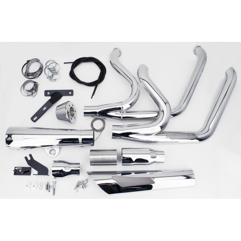 Pots homologues mcj reglables 2-en-1 pour milwaukee eight softail 749877