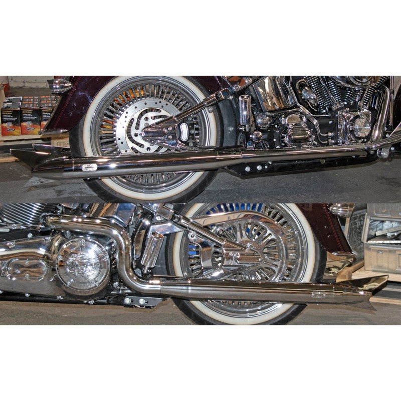 Pots mcj a valves true dual pour twin cam softail 791128